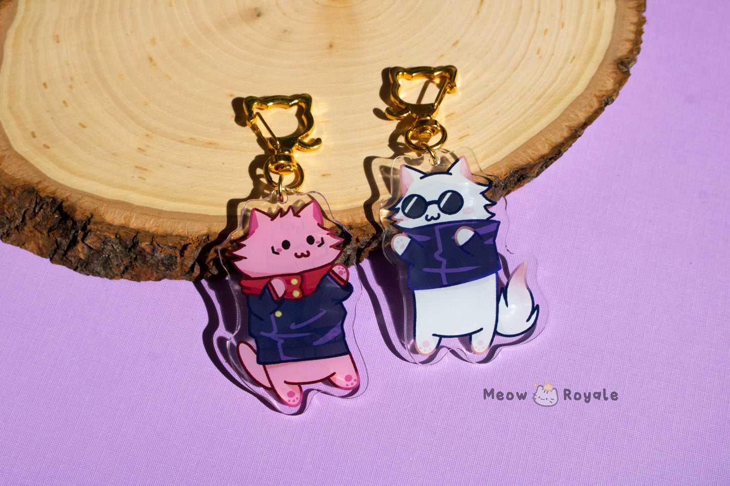 JJK Cat Acrylic Charm Keychain Nanami