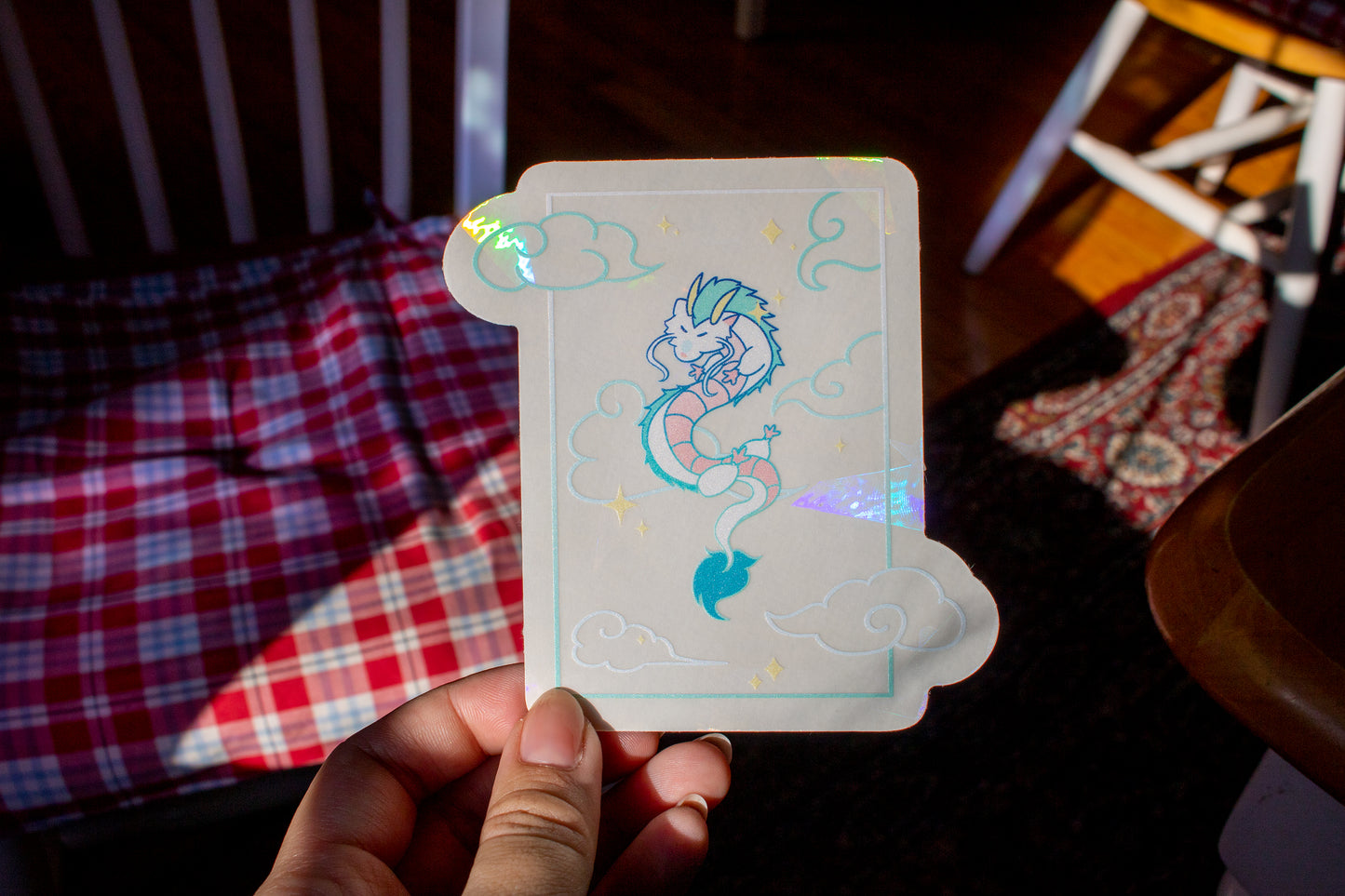 River Dragon Spirit Suncatcher/ Rainbow Maker