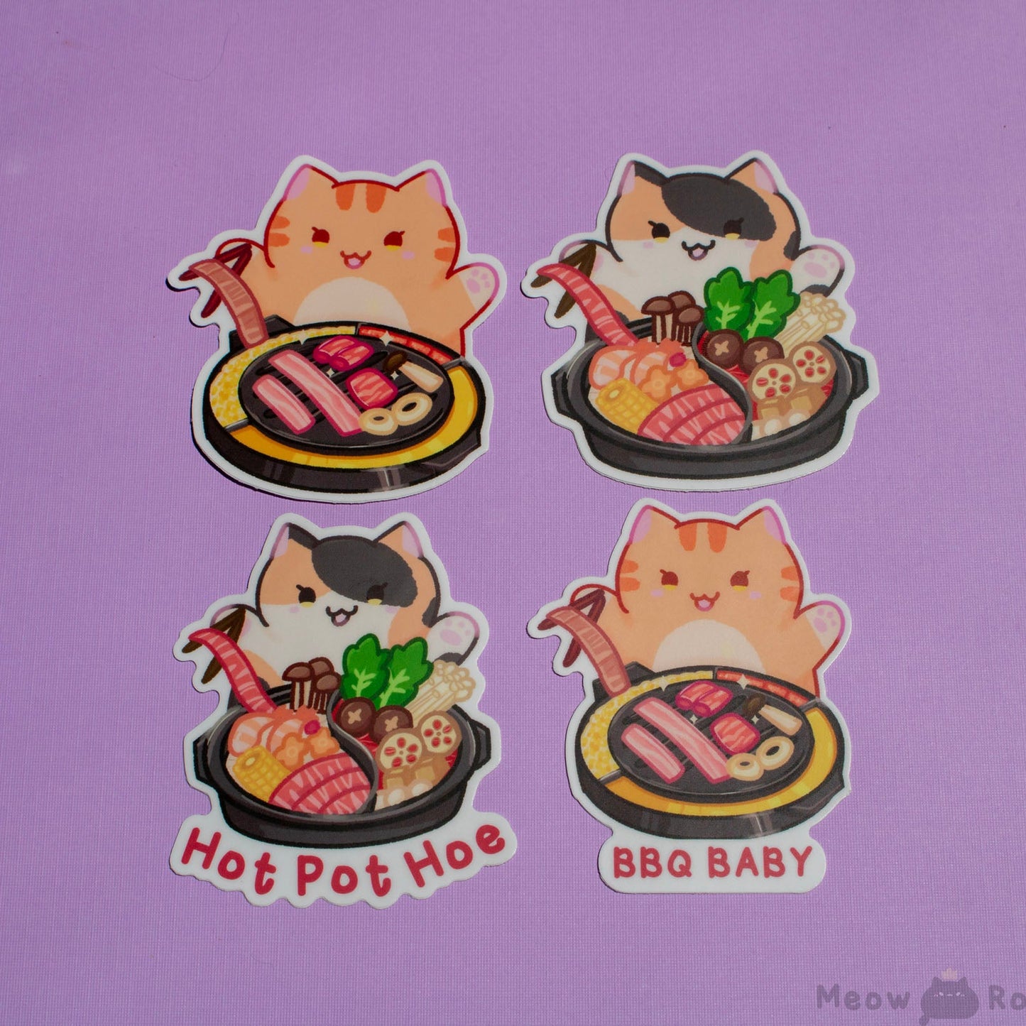 Hot Pot Hoe & KBBQ Baby Sticker