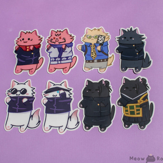 JJK Cat Stickers