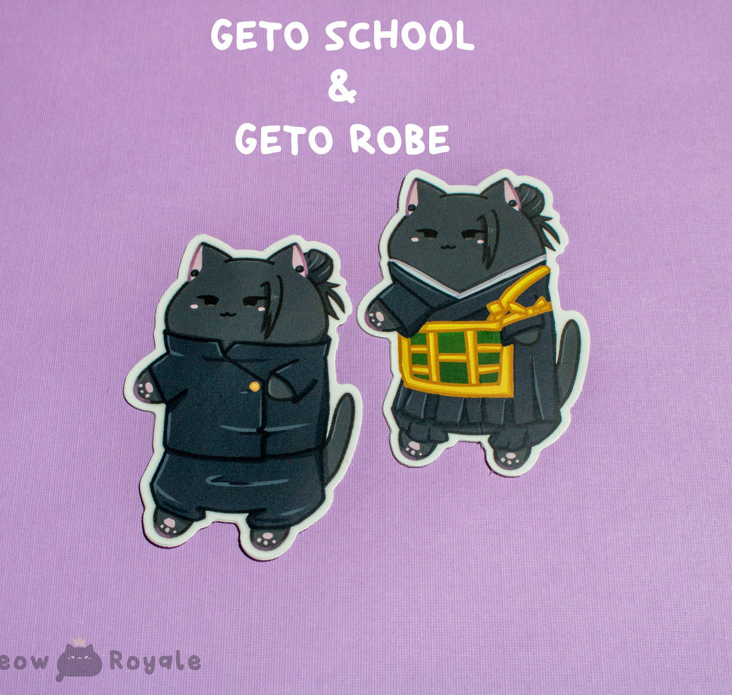 JJK Cat Stickers