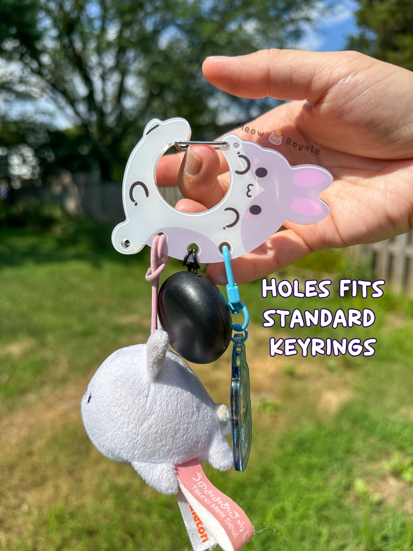 Bunny & Kitty Acyclic Carabiners