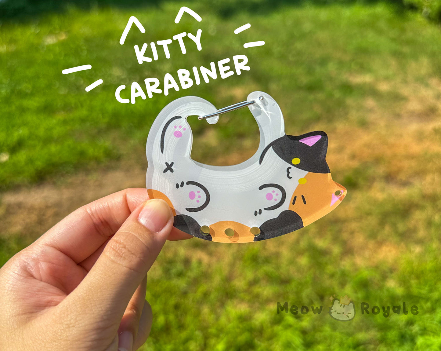 Bunny & Kitty Acyclic Carabiners