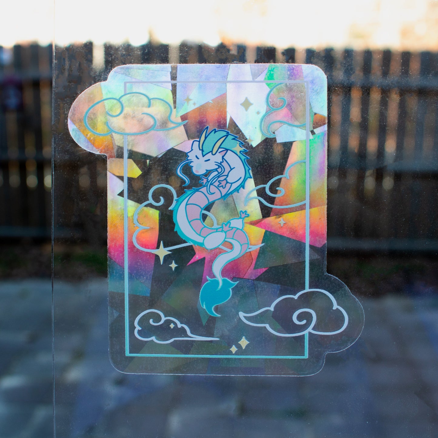 River Dragon Spirit Suncatcher/ Rainbow Maker