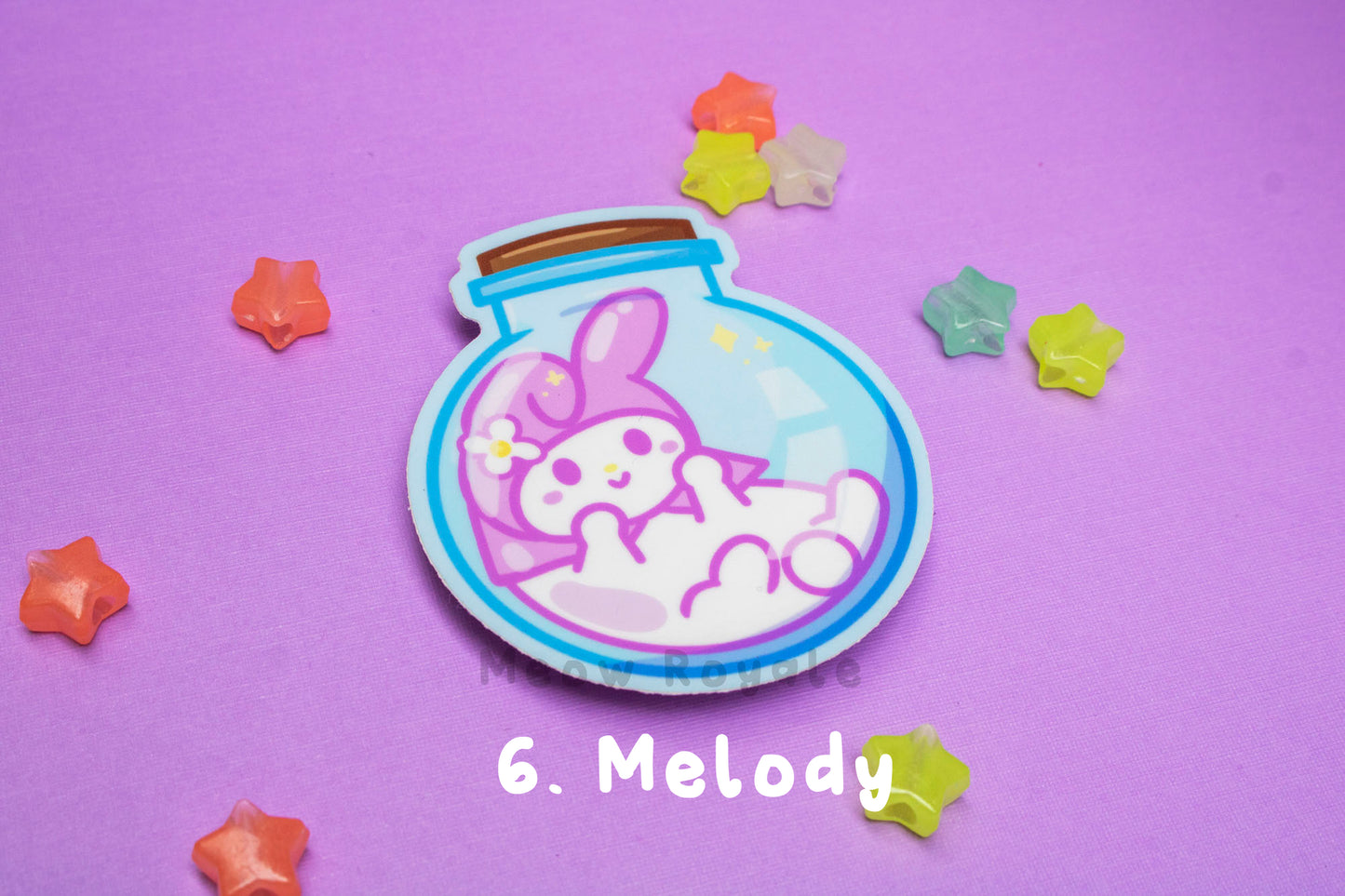 Kawaii Japanese Animal Friend Bottle Stickers