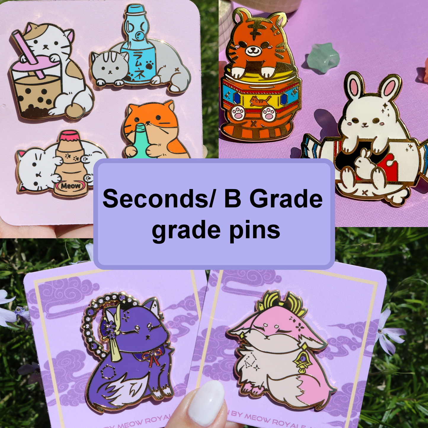 Seconds Sale Pins