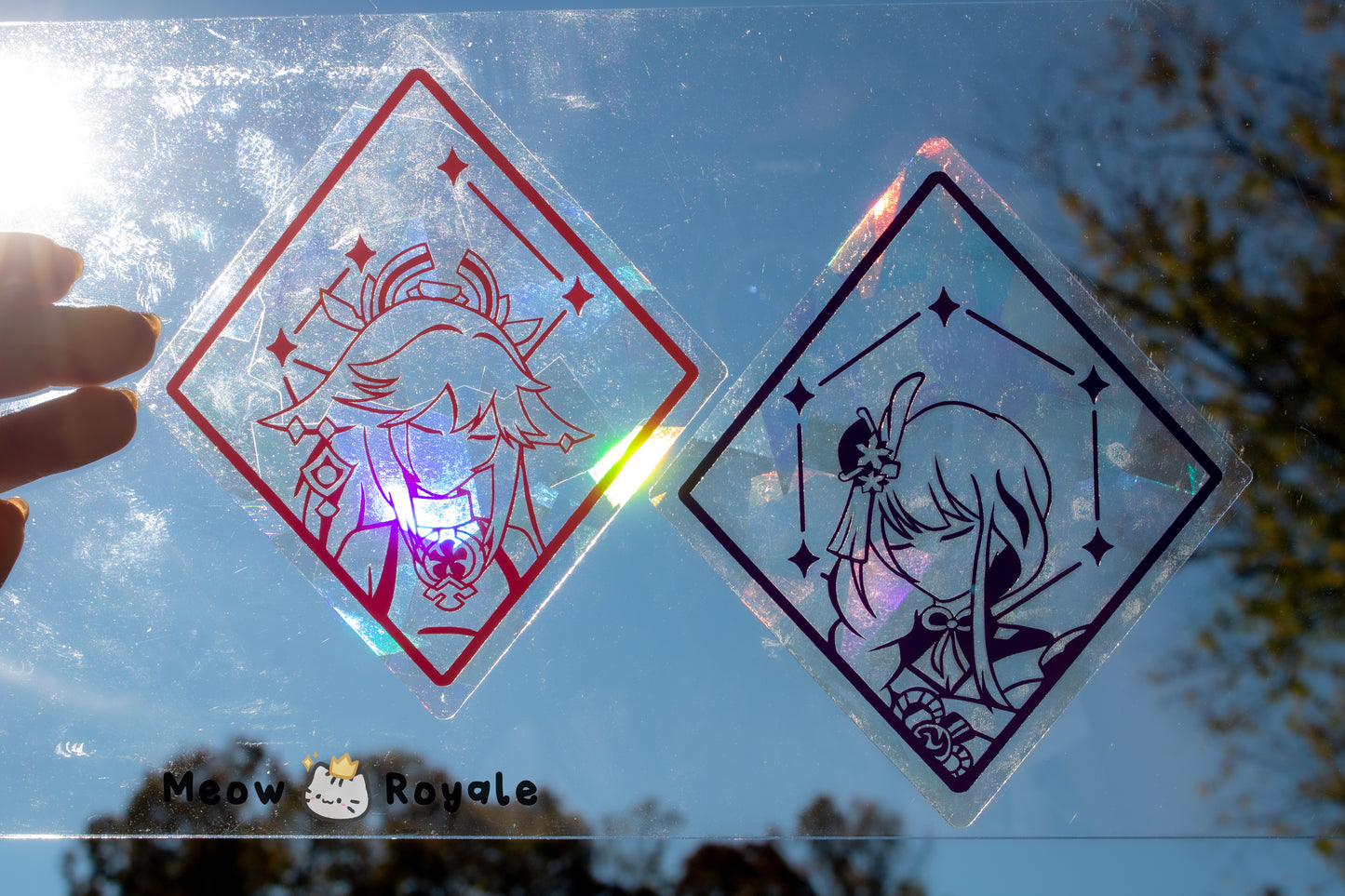 Yae Miko & Raiden Suncatcher/ Rainbow Maker