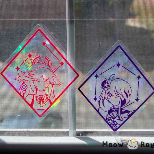 Yae Miko & Raiden Suncatcher/ Rainbow Maker