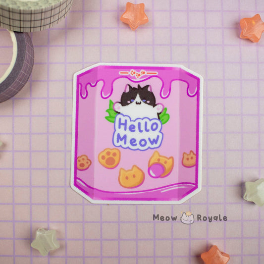 Hello Meow Sticker