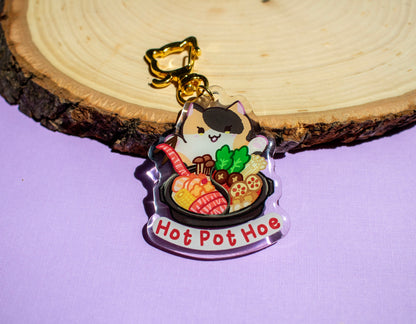 Hot Pot Hoe & K-BBQ Baby Keychain
