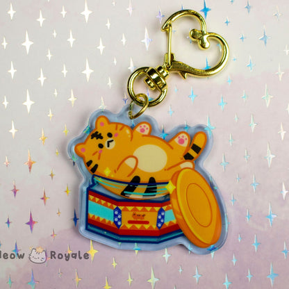 Tiger Balm Acrylic Charm Keychain