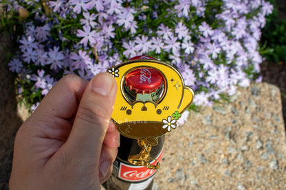Pudding Dog Bottle Opener Keychain