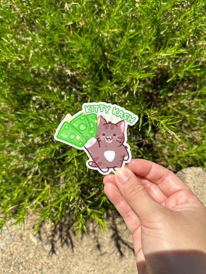 Bunny Money/ Kitty Kash/ Doggy Dollars Vinyl Stickers