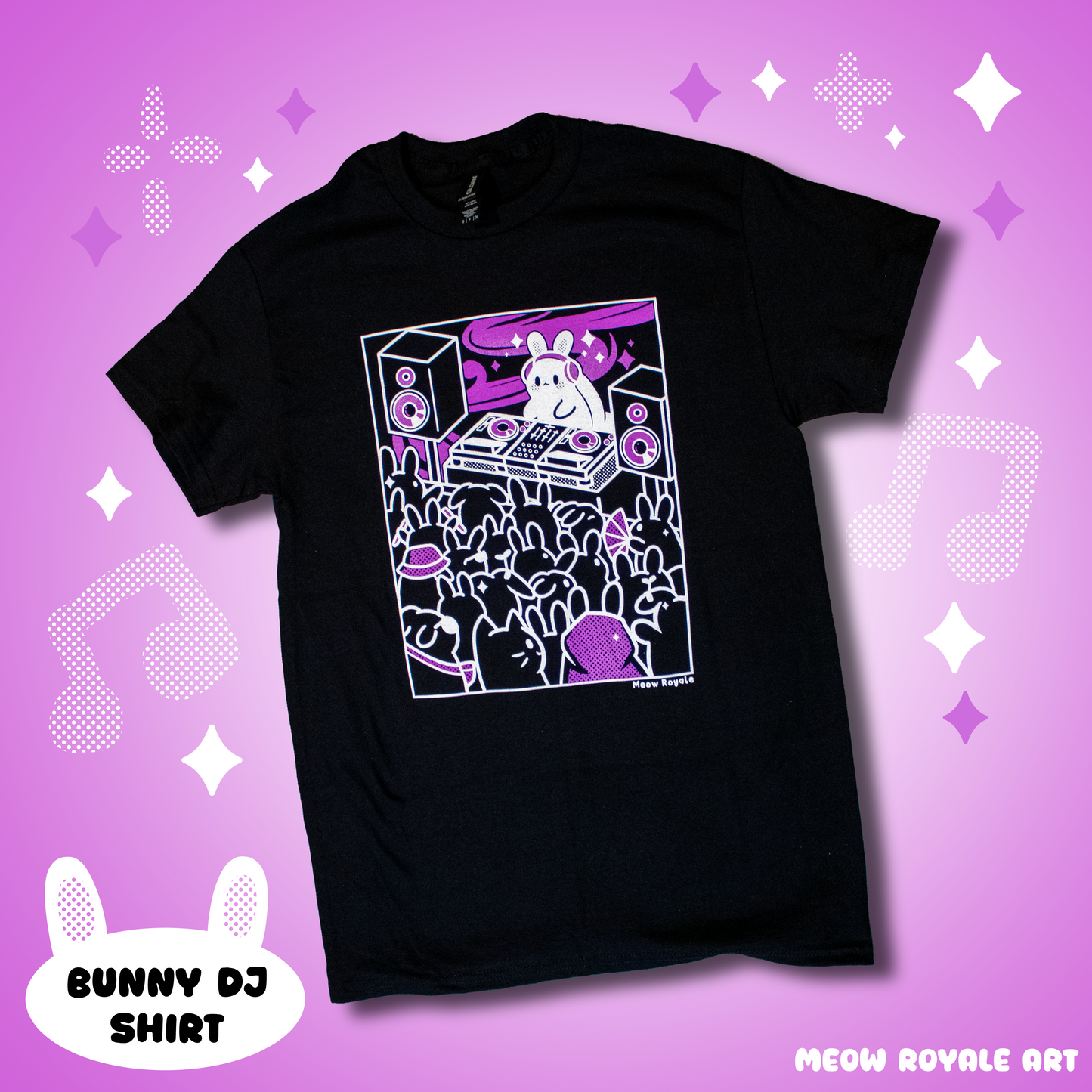 DJ Rave Rabbits T-Shirt