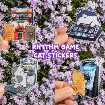 Glitter Sound Voltex & Dance Rush Stickers